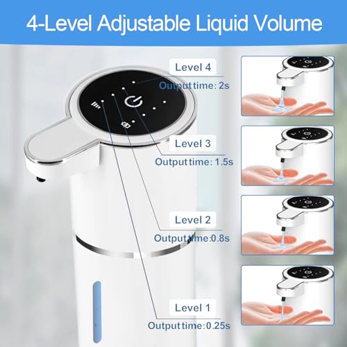 Automatic Liquid Soap Dispenser Bathroom Kitchen Dish Liquid Body Shampoo Shower Gel Hand Free Liquid