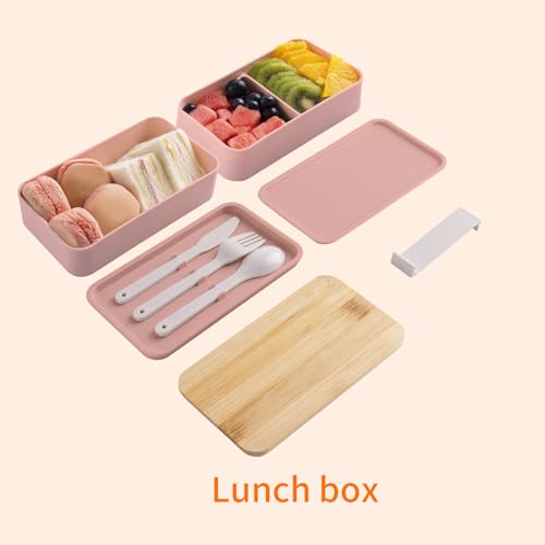 Bento Box Adult Lunch Box with Dividers