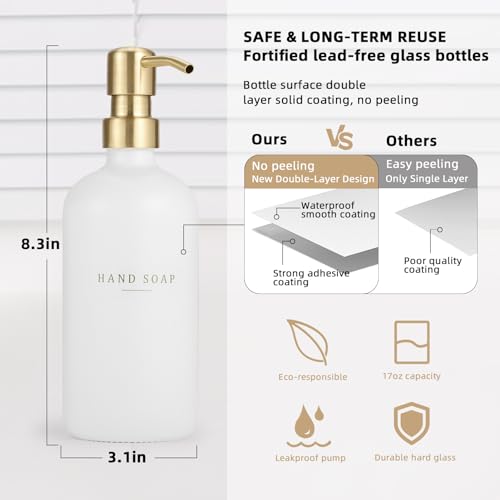 Soap Dispenser Bathroom (4 Count)