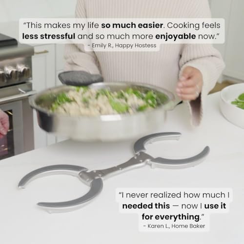 Pot Lid Holder While Cooking