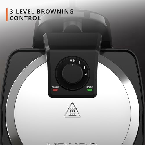 Waffle Maker Rotating Belgian Waffle Maker