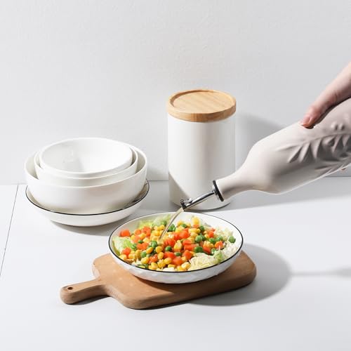 Sweejar Ceramic Olive Oil Dispenser Bottle
