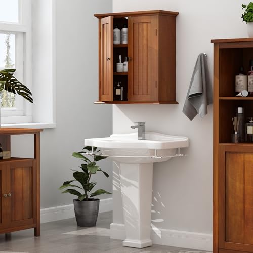 Bathroom Wall Cabinet with 2 Doors