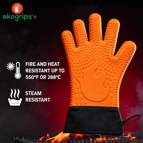 Ekogrips+ Premium Silicone Oven Mitts (2 Count)