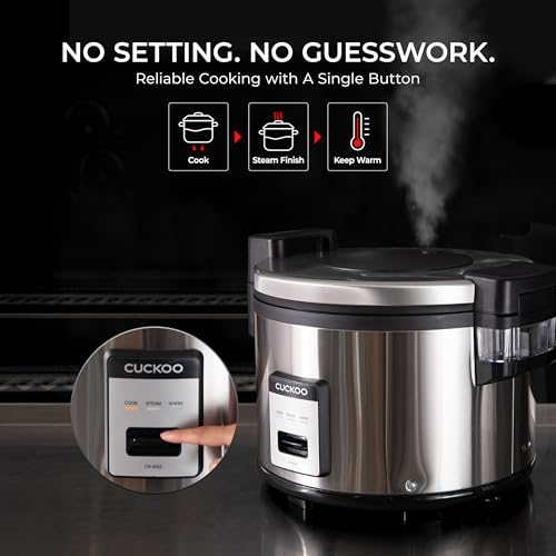 Commercial Rice Cooker and Warmer (30 Count)