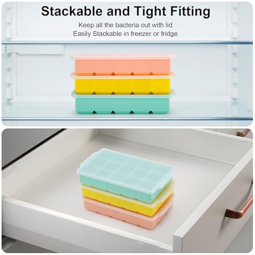 Silicone Ice Cube Tray (2 Count)