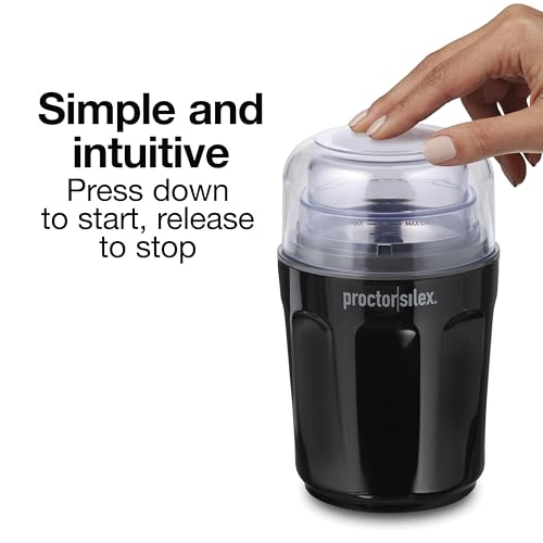 Sound Shield Electric Coffee Grinder for Quiet Grinding