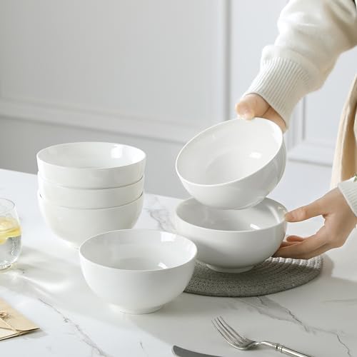 26 Oz Ceramic Soup Bowls Set of 6 (6 Count)