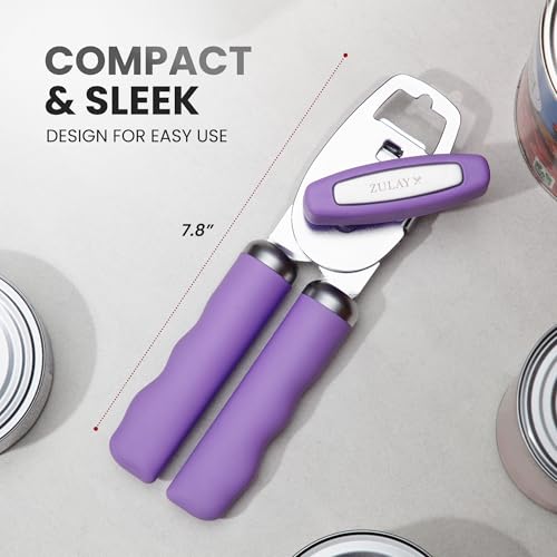 Heavy Duty Stainless Steel Can Opener Manual with Bottle Opener