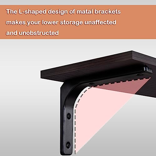 Long Wall Shelves (2 Count)