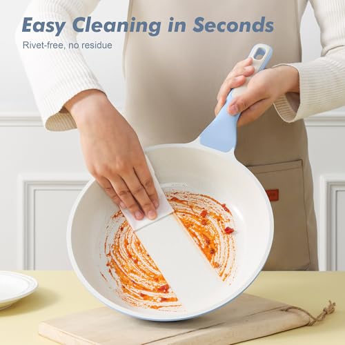 10Inch Nonstick Ceramic Frying Pan with Lid