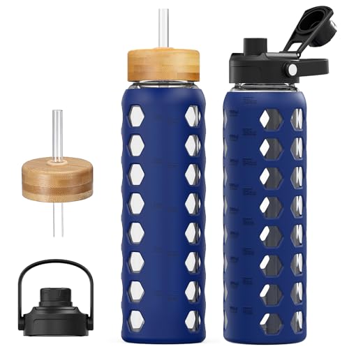 Glass Water Bottle