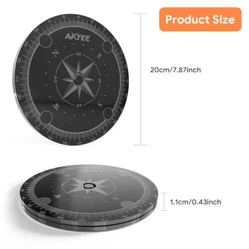 Lazy Susan Turntable Organizer for Cabinet Pantry Kitchen Countertop Computer Cupboard