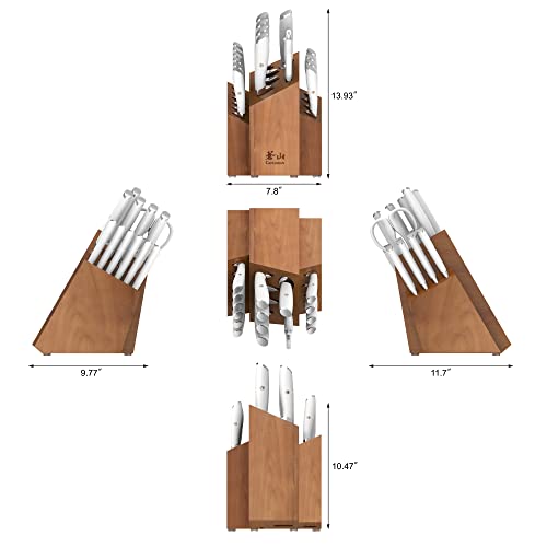 L1 Series 17 Piece SHAN Knife Block Set (17 Count)