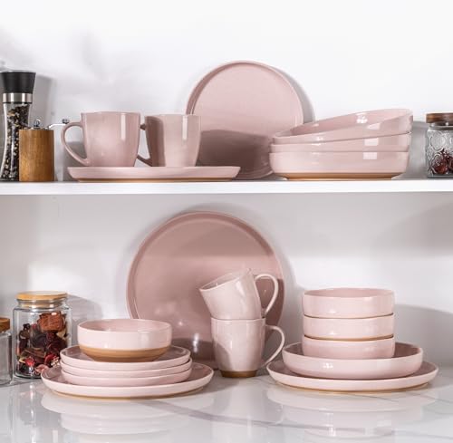 8.75'' Large Ceramic Pasta Bowls (4 Count)