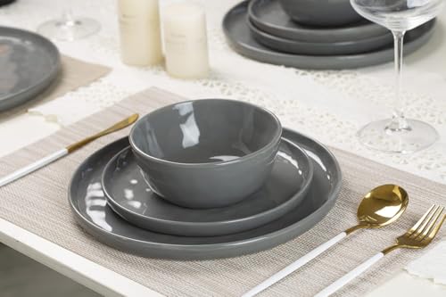 Mars Stoneware Dinnerware Set for 6