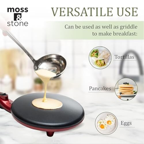 Red Electric Crepe Maker