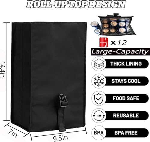 Insulated Foldable Lunch Bag
