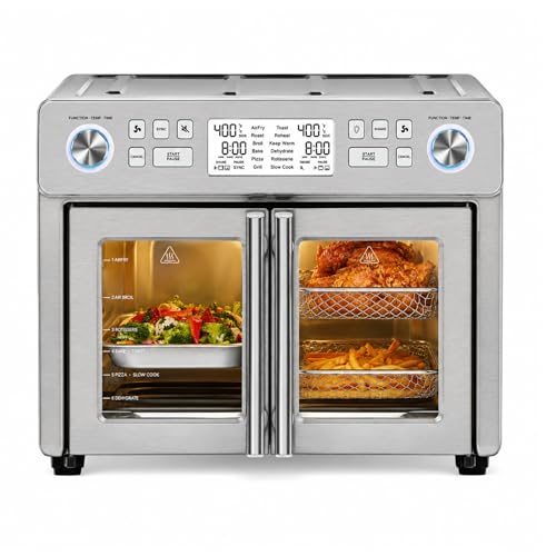 Lagasse Dual Zone Technology 25QT Air Fryer Oven