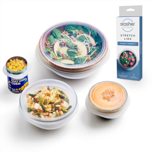 Reusable Silicone Stretch Lids (4 Count)