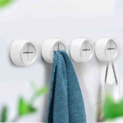 Adhesive Kitchen Dish Towel Holders (4 Count)