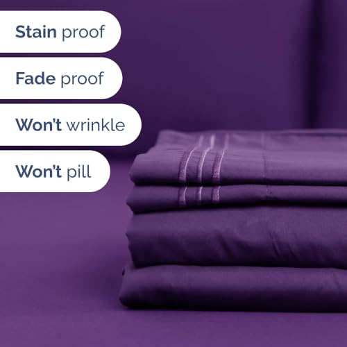 Flex Top Split Head King 4 Piece Sheet Set (4 Count)