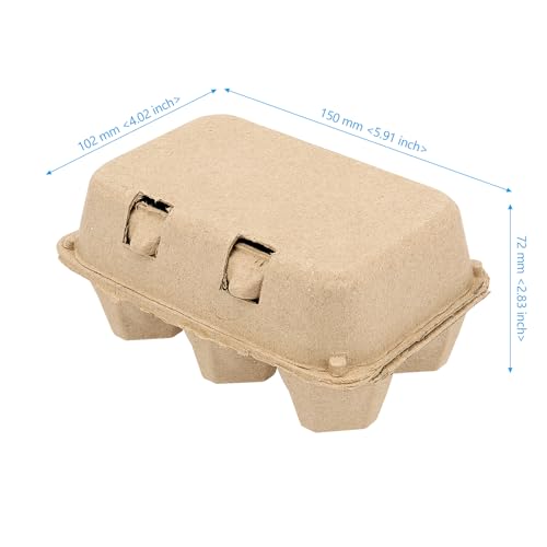 50 Pack Empty Egg Cartons Bulk (50 Count)