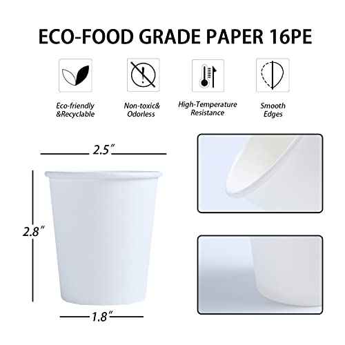 100 Pack 5 oz Paper Cups (100 Count)