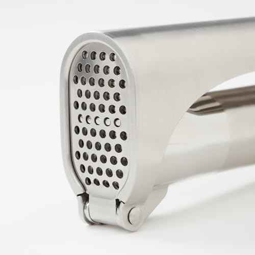 Stainless Steel Mincing Garlic Press