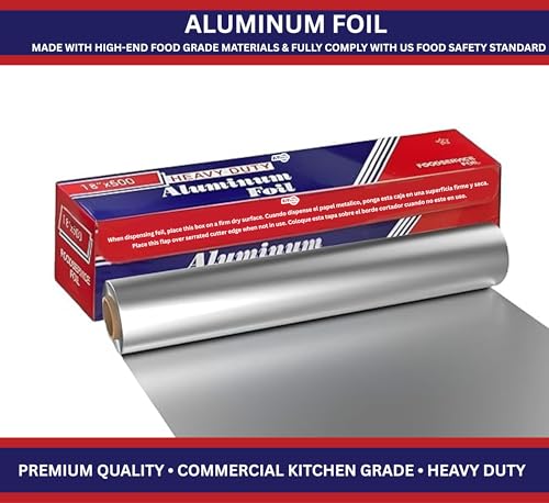18” x 500 Feet Heavy Duty Aluminum Foil Wrap