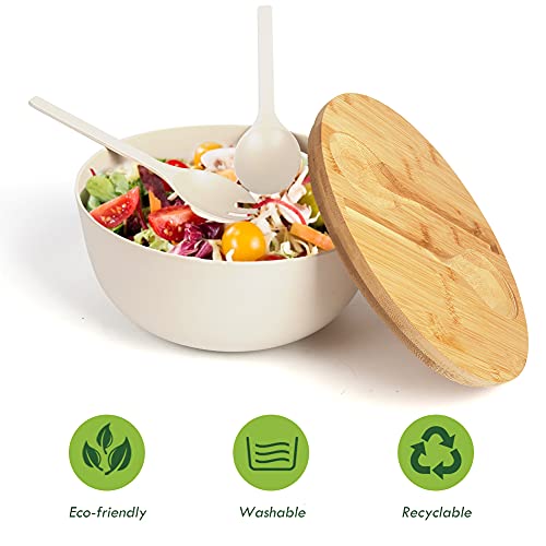 Large Salad Bowl with Lid