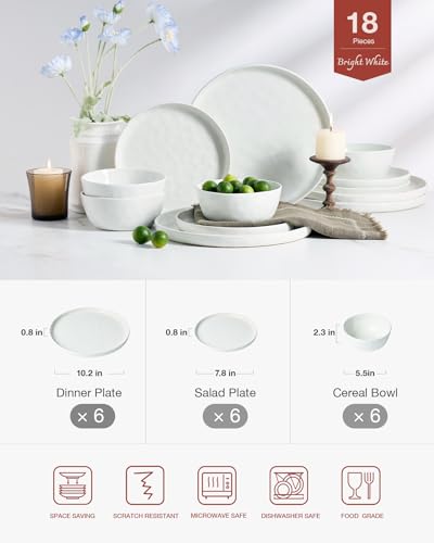 Mars Stoneware Dinnerware Set for 6