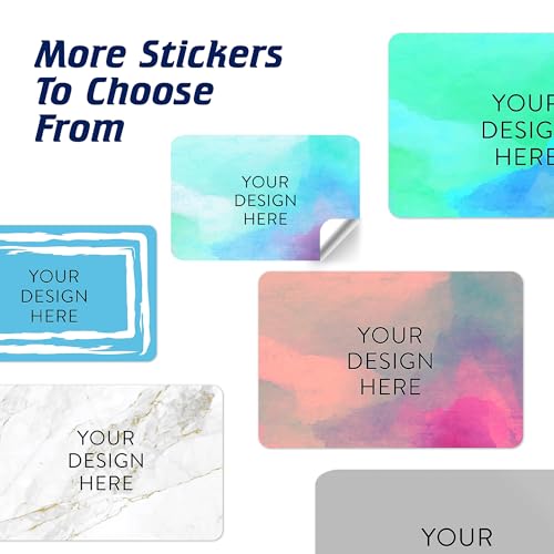 Custom Vinyl Stickers Your Image (100 Count)