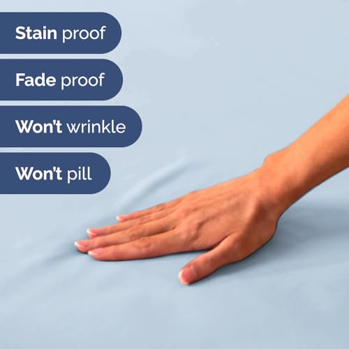 Short Queen Size 4 Piece Bed Sheet Set