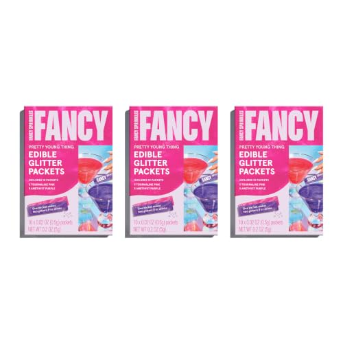 Pretty Young Thing Edible Glitter Packets 3 Pack
