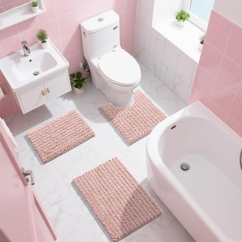 Bathroom Rugs Non Slip Washable