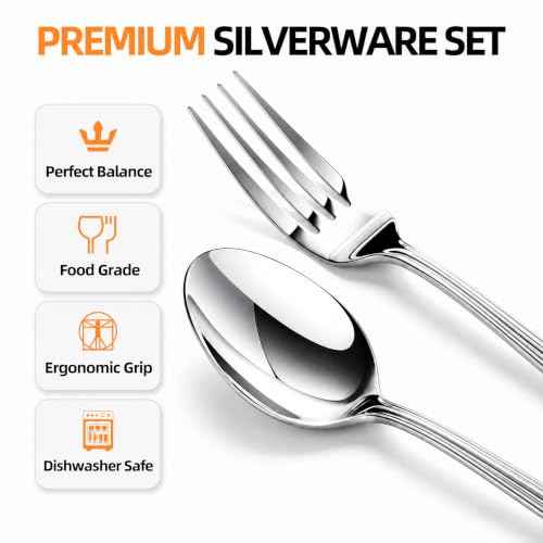 Silverware Set for 8 (40 Count)