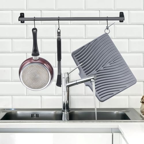 Silicone Dish Drying Mat for Kitchen Counter
