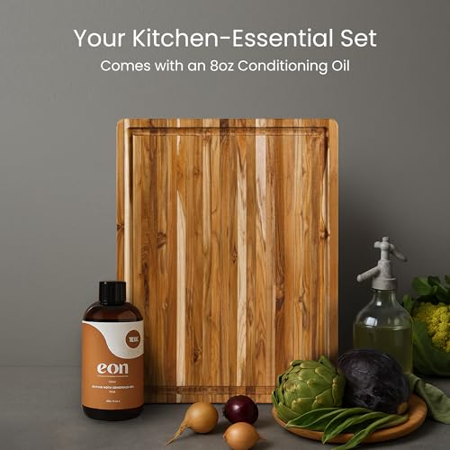 Cutting Board and EON Cutting Board Oil Set