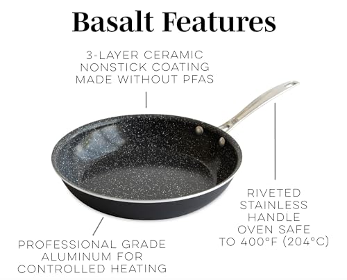 Basalt Aluminum Saute Skillet