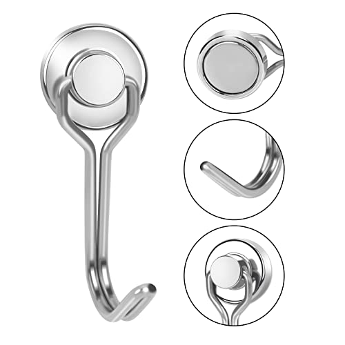 Swivel Swing Magnetic Hooks (10 Count)