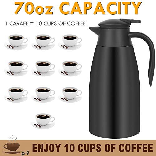 70oz Thermal Coffee Carafe Insulated Coffee Thermos