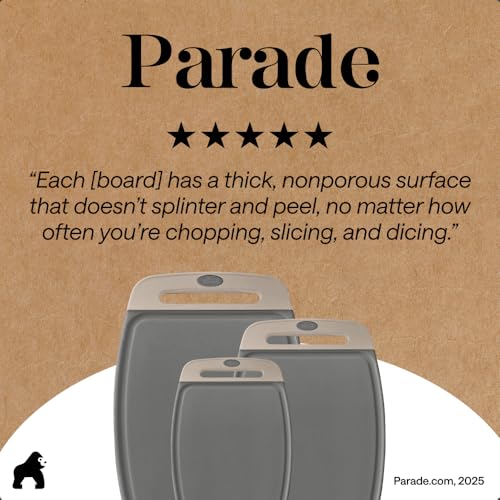 BPA Free Reversible Cutting Board (3 Count)