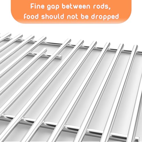 16.96'' x 28.7'' Stainless Steel Cooking Grates for Nexgrill