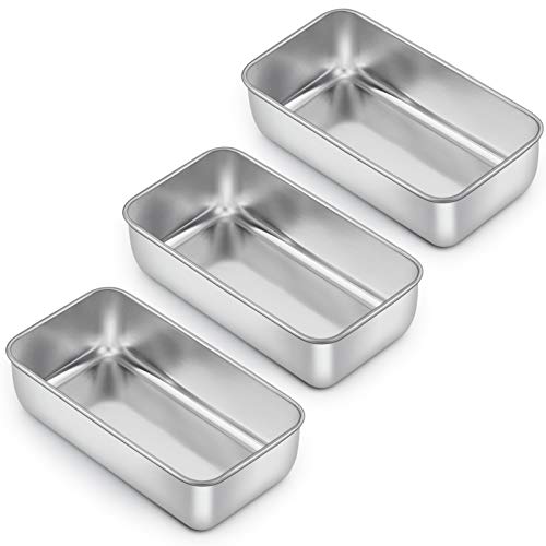 Loaf Pan for Baking Bread (3 Count)