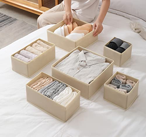 12 Pack Drawer Organizer Clothes (12 Count)