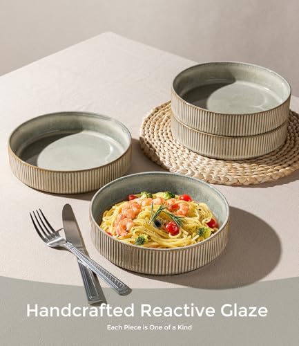 7.5 Inch Pasta Bowls Set of 4 (4 Count)