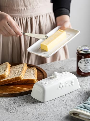 Butter Dish with Lid for Countertop