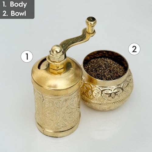 Handmade Decorative Black Pepper Grinder