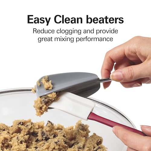 6 Speed Electric Hand Mixer With Easy Clean Beaters